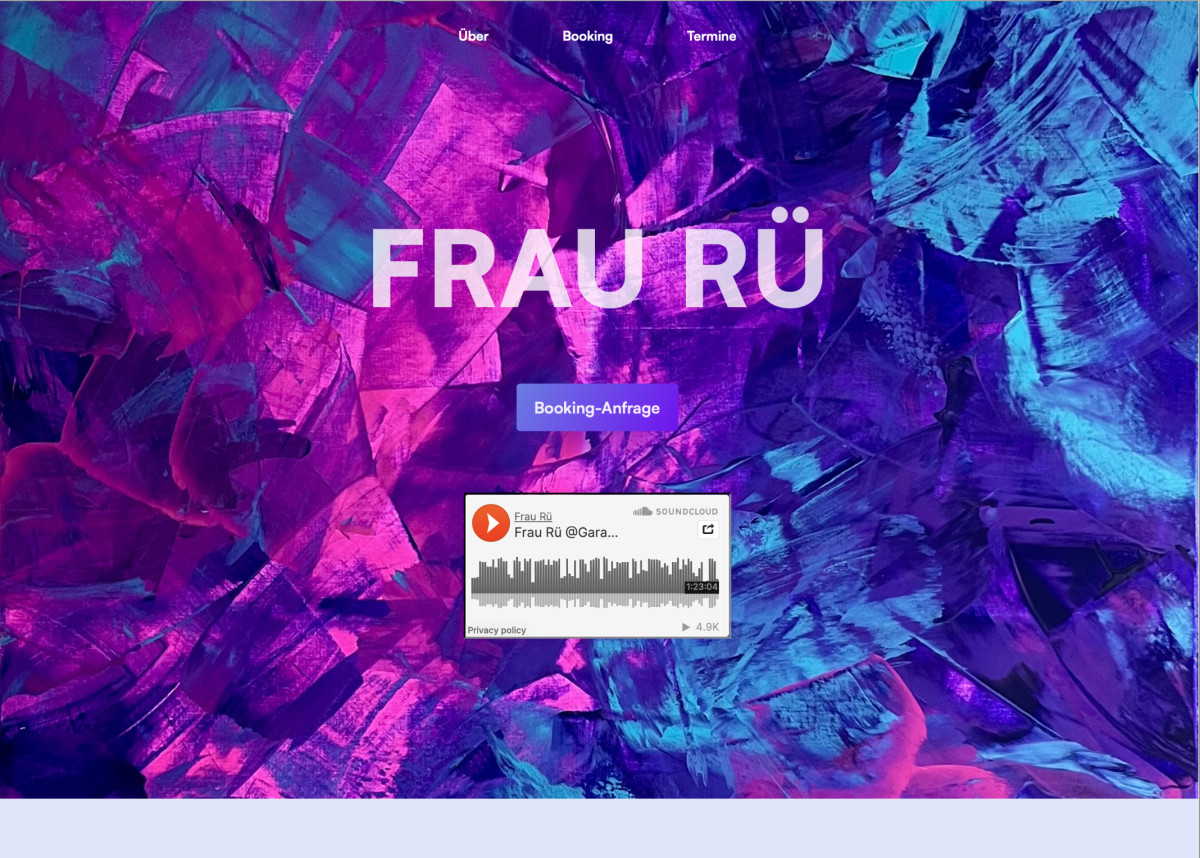 Frau Rü - DJ und Musikproduzentin